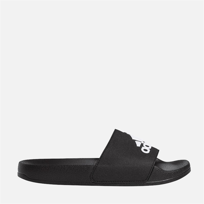 adidas Junior Adilette Dusch Slides Core Black/Cloud White