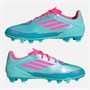 adidas Herren F50 Club Messi FG/MG feste/multidynamische Fußballschuhe Flash Aqua/Lucid Pink/Lucid Cyan