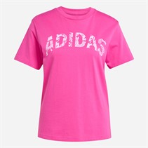 adidas Koszula z nadrukiem graficznym dla niej kolor Semi Lucid Fuchsia