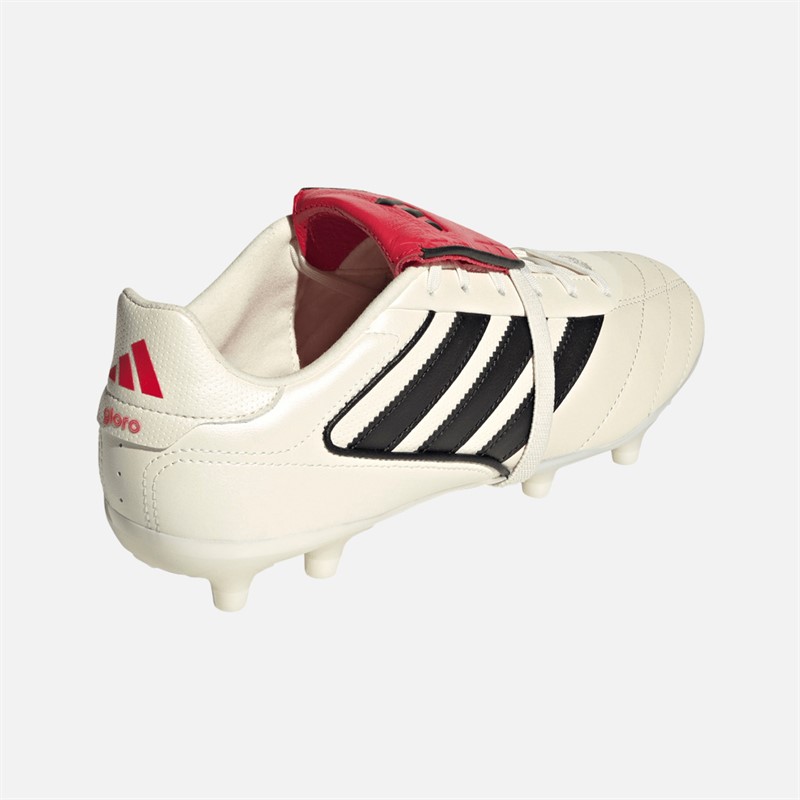 adidas Herren Copa Gloro 2 FG Firm Ground Fußballschuhe Off White/Core Black/Pure Ruby Off White / Core Black / Pure Ruby