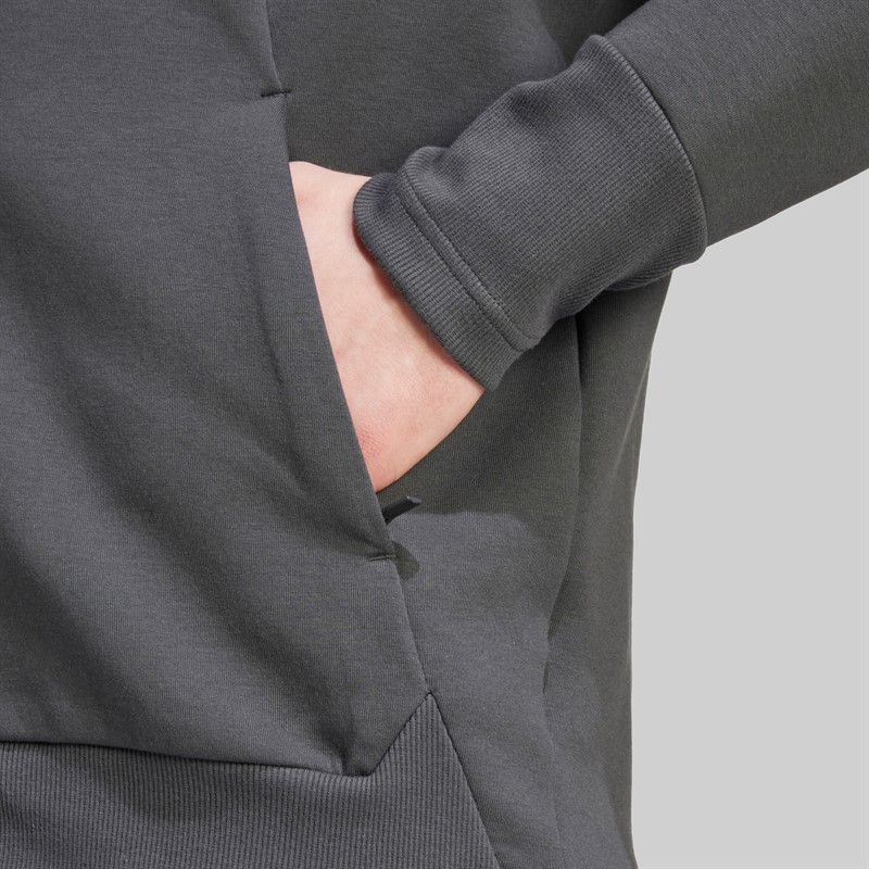 adidas 24 bluza z kapturem na zamek błyskawiczny DFB Niemcy dla niego kolor Carbon