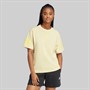adidas Future Icons 3-Stripes T-shirt dla niej kolor Powder Yellow