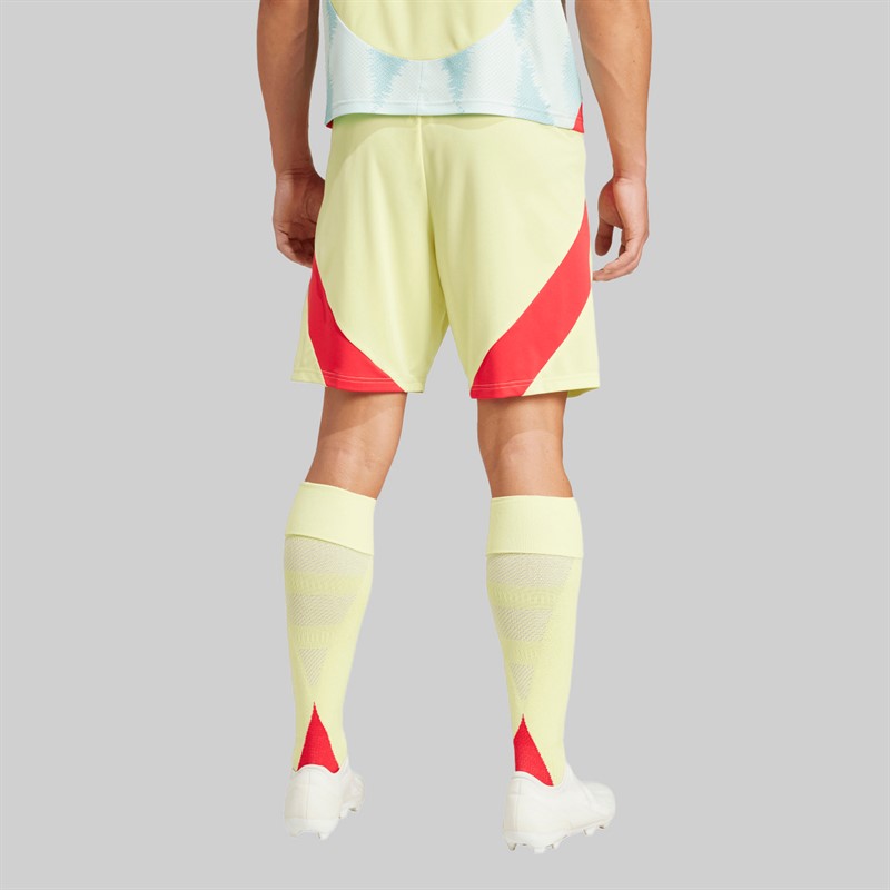adidas Herren FEF Spanien 24 Auswärts Shorts Pulse Yellow