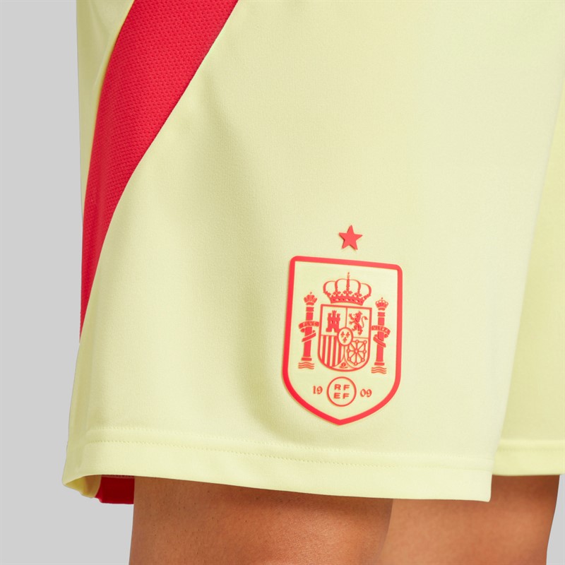 adidas Herren FEF Spanien 24 Auswärts Shorts Pulse Yellow