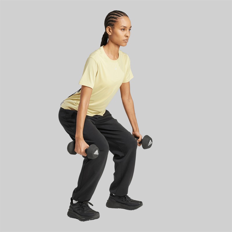 adidas dla niej Koszulka Zaprojektowana Do Treningu dla niej kolor Powder Yellow