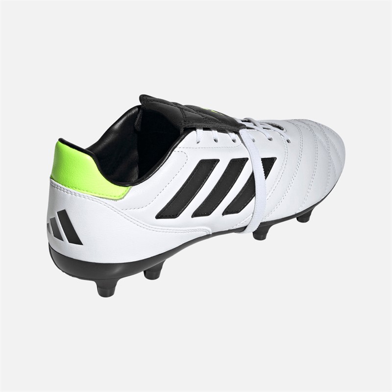 adidas Herren Copa Gloro FG Fester Boden Fußballschuhe Cloud White/Core Black/Lucid Lemon