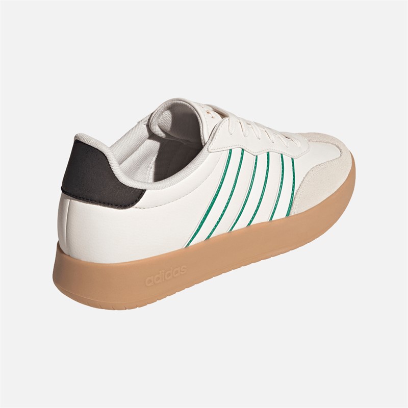 adidas Barreda sneakersy dla niego kolor Core White/Core White/Court Green