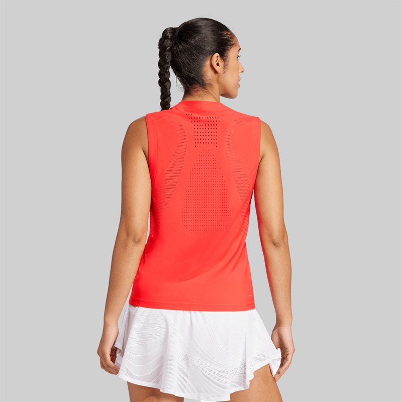 adidas koszulka bez rękawów tenisowy Pro Climacool dla niej kolor Semi Lucid Red
