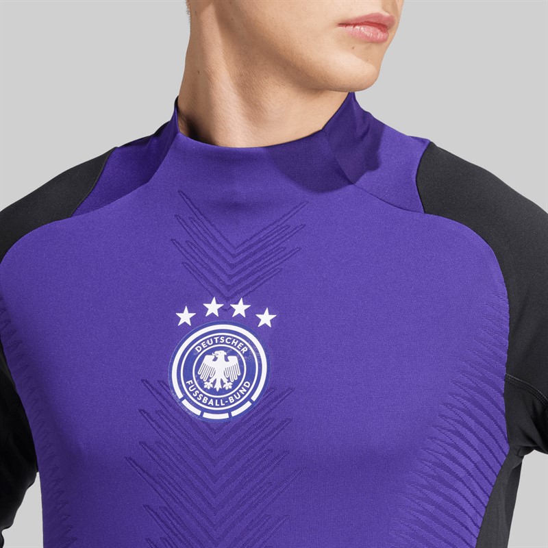 adidas DFB Niemcy Pro Koszulka treningowa z długim rękawem dla niego kolor Czarny