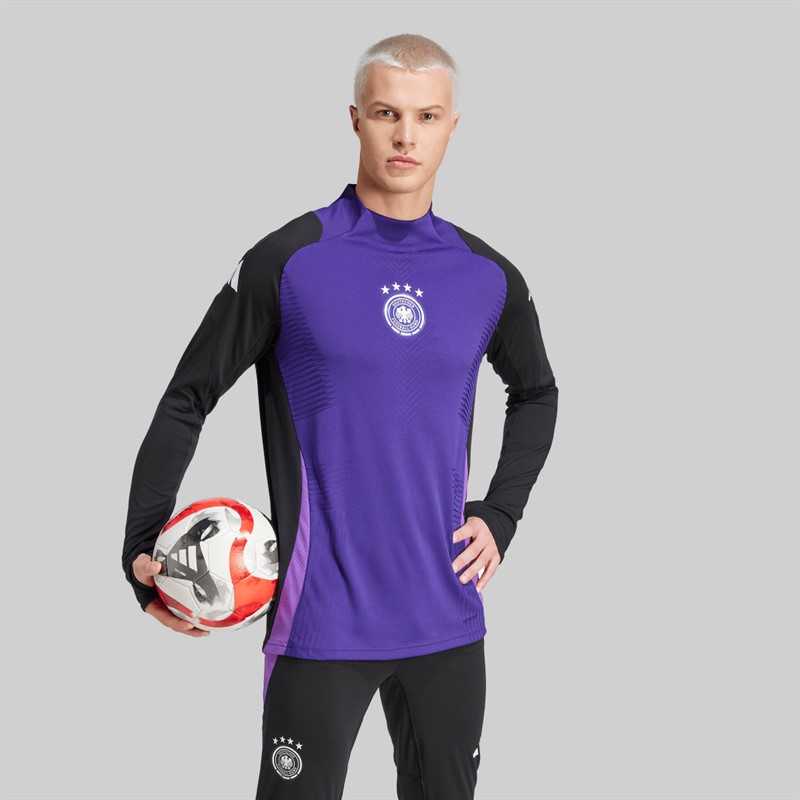 adidas DFB Niemcy Pro Koszulka treningowa z długim rękawem dla niego kolor Czarny