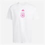 adidas Herren DFB Deutschland 24 Reise T Shirt Weiß