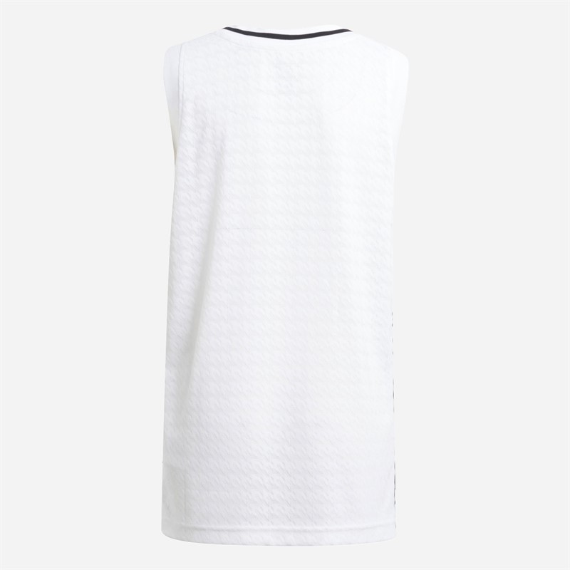 adidas Junior RMB Real Madrid 24/25 Heim Basketball Trikot Weiß