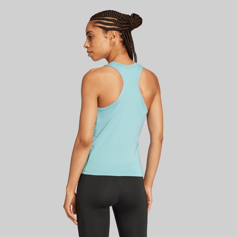 adidas AEROREADY koszulka bez rękawów Train Essentials 3-Stripes dla niej kolor Mint Tone/Biały
