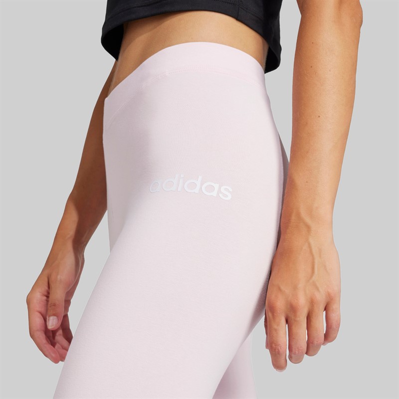 adidas Legginsy dla niej kolor Clear Pink/Biały