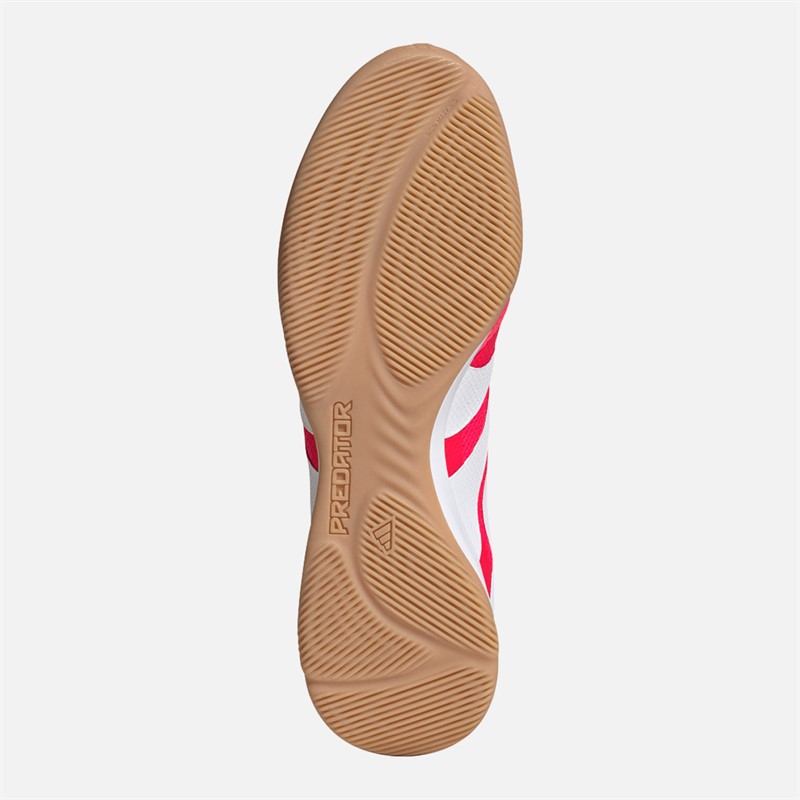 adidas Herren Predator League IN Indoor Fußball Schuhe Lucid Red/Cloud White/Core Black