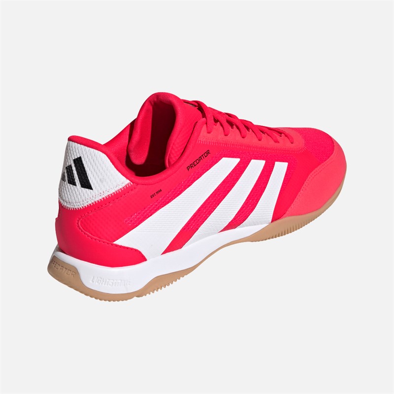 adidas Herren Predator League IN Indoor Fußball Schuhe Lucid Red/Cloud White/Core Black