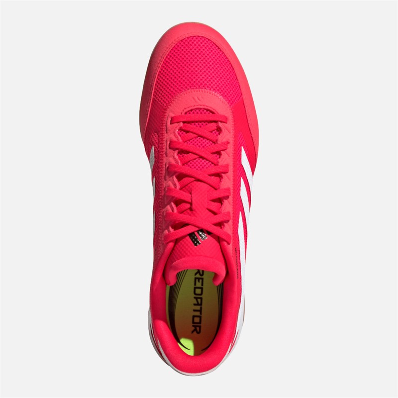 adidas Herren Predator League IN Indoor Fußball Schuhe Lucid Red/Cloud White/Core Black