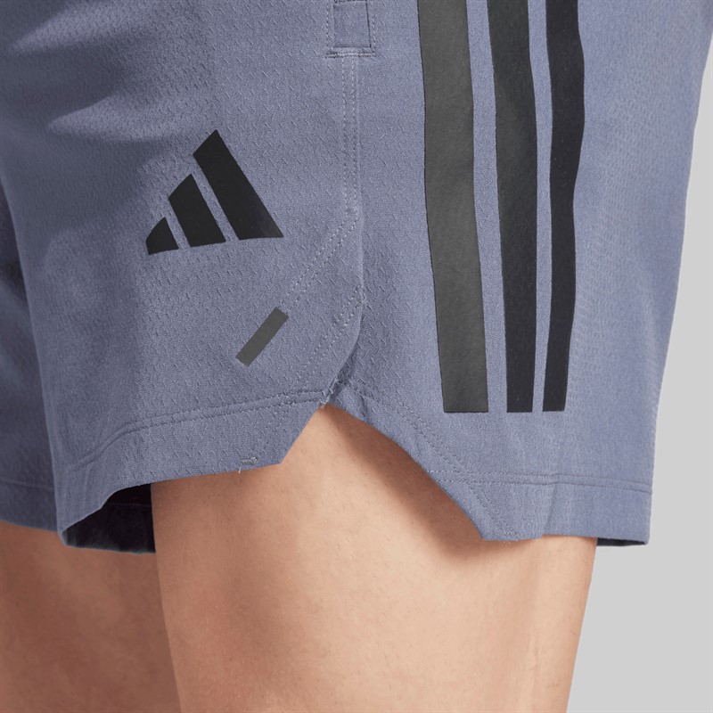 adidas Herren Primelift 3 Streifen Shorts Onix