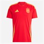 adidas Herren FEF Spanien 23/24 Heim Fan Trikot Better Scarlet