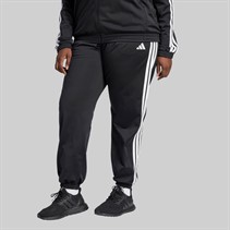 adidas Spodnie dresowe Tricot z 3 paskami w dużych rozmiarach dla niej kolor czarno-biały