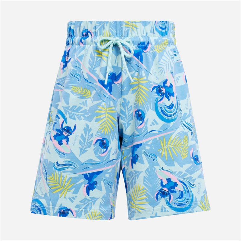 adidas Wielopak T-shirt i spodenki X Disney Lilo And Stitch dla dzieci kolor Biały/Semi Flash Aqua