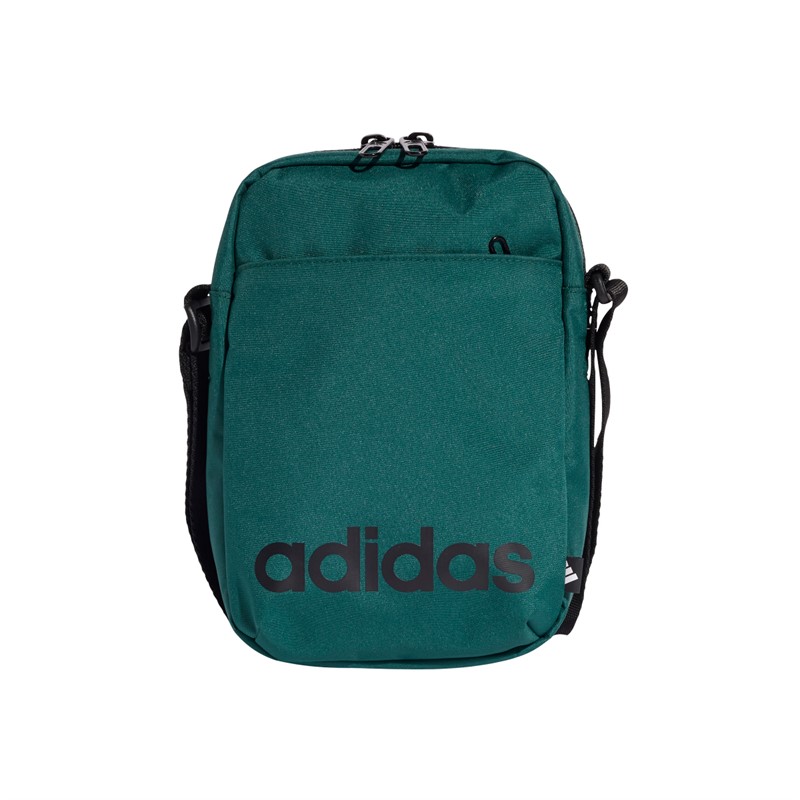 adidas Lineare Logo Schultergurt Tasche Collegiate Green