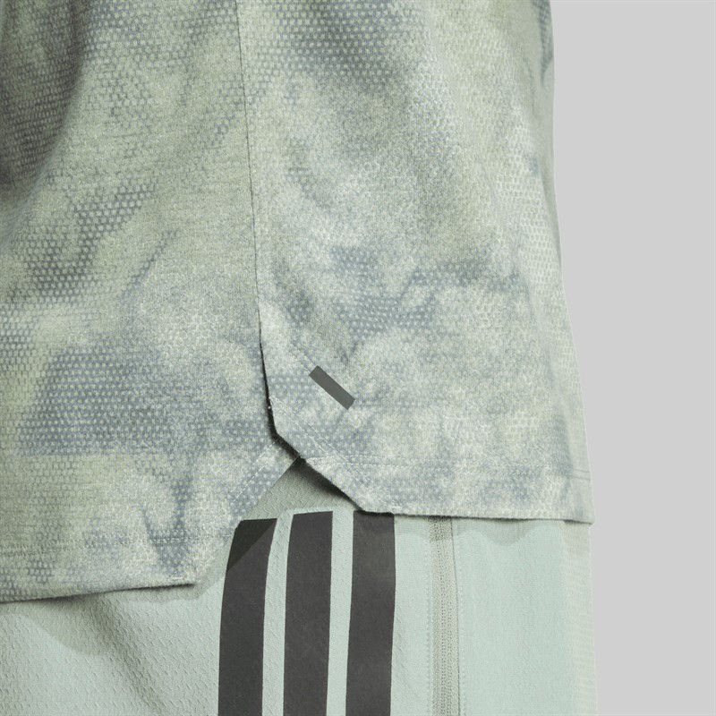 adidas Herren Primelift Grafik Tanktop Wonder Silver/Schwarz