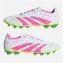 adidas Herren Predator Pro MG Multi Ground Fußballschuhe Cloud White/Lucid Pink/Lucid Lemon