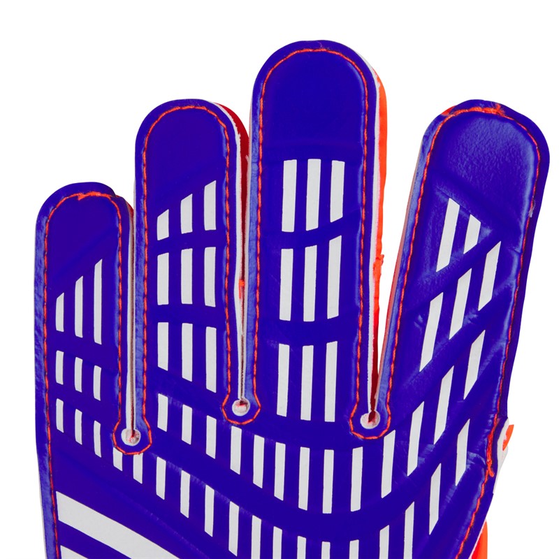 adidas Junior Predator Trainings Torwarthandschuhe Lucid Blue/Solar Red/Weiß