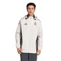 adidas Herren RMCF Real Madrid 24/25 Europäische Allwetter Jacke Putty Mauve/Dark Grey/Charcoal