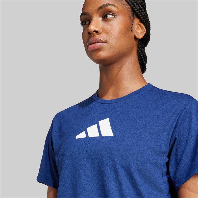 adidas T-shirt dla niej kolor Dark Blue