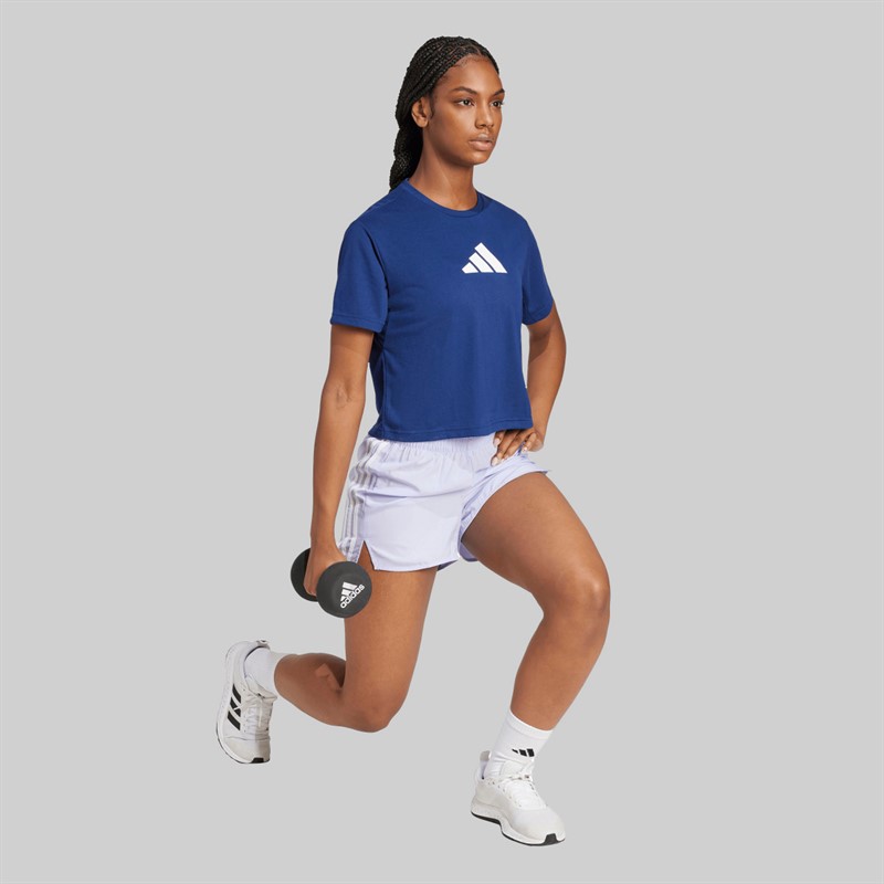 adidas T-shirt dla niej kolor Dark Blue