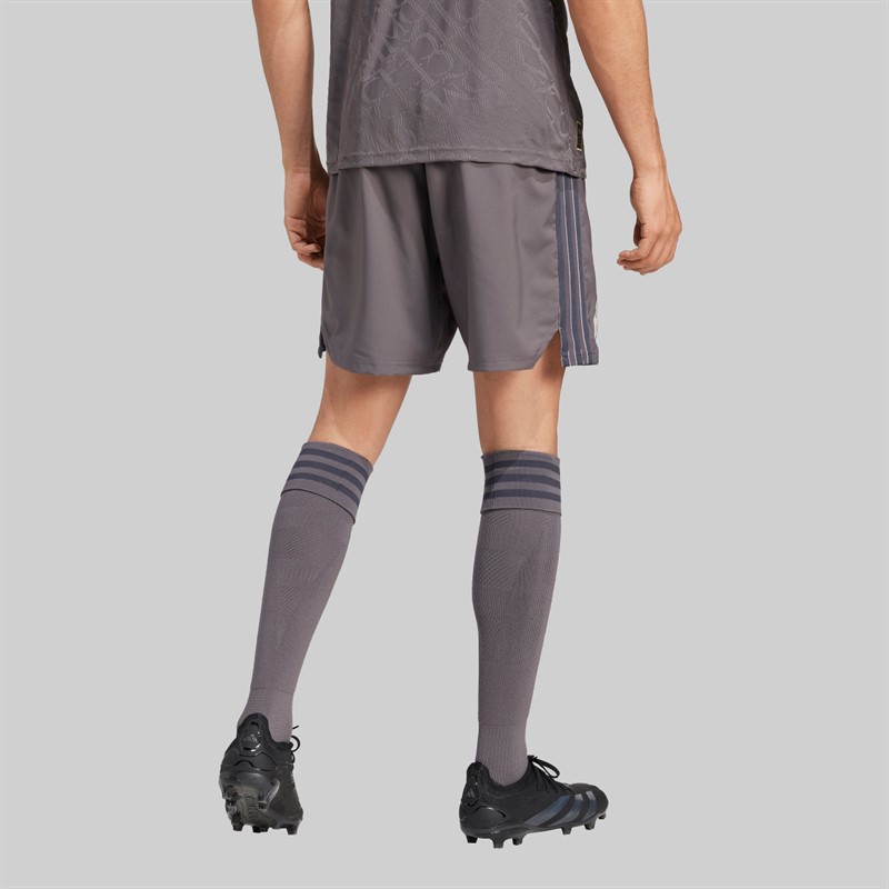 adidas Herren RMCF Real Madrid 24/25 Authentic dritte Hose Charcoal