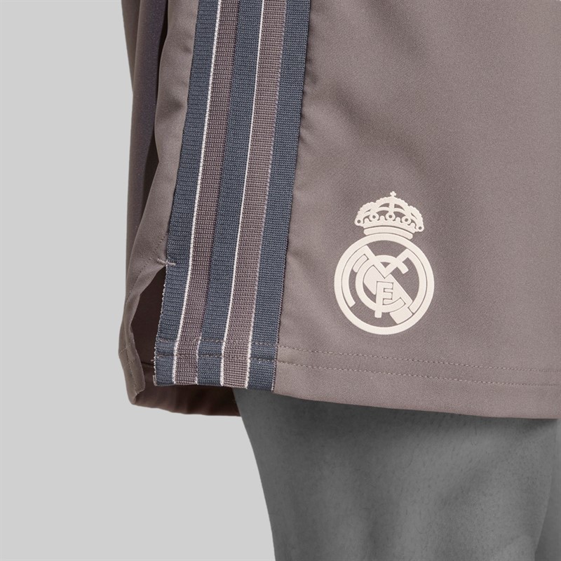 adidas Herren RMCF Real Madrid 24/25 Authentic dritte Hose Charcoal