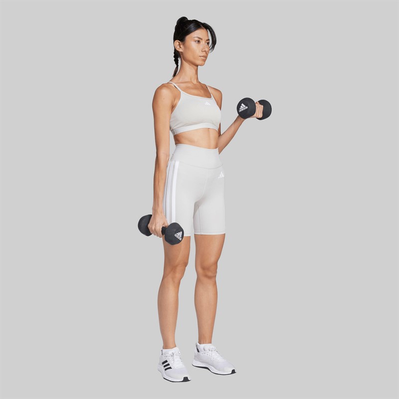 adidas Aeroreact biustonosz sportowy dla niej kolor Beige