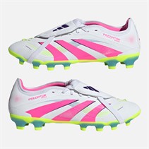 adidas Herren Predator Pro FT MG Multi Ground Fußballschuhe Cloud White/Lucid Pink/Lucid Lemon