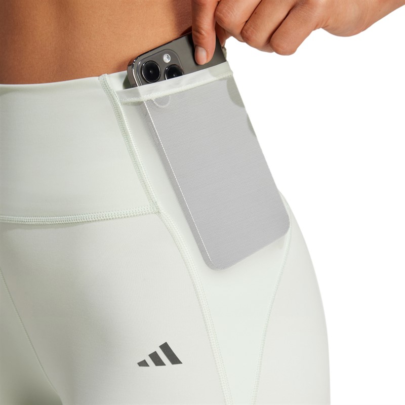 adidas Legginsy 7/8 do treningu HIIT dla niej kolor Linen Green