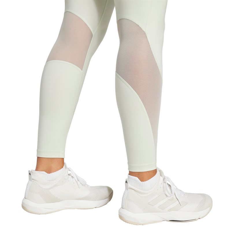 adidas Legginsy 7/8 do treningu HIIT dla niej kolor Linen Green