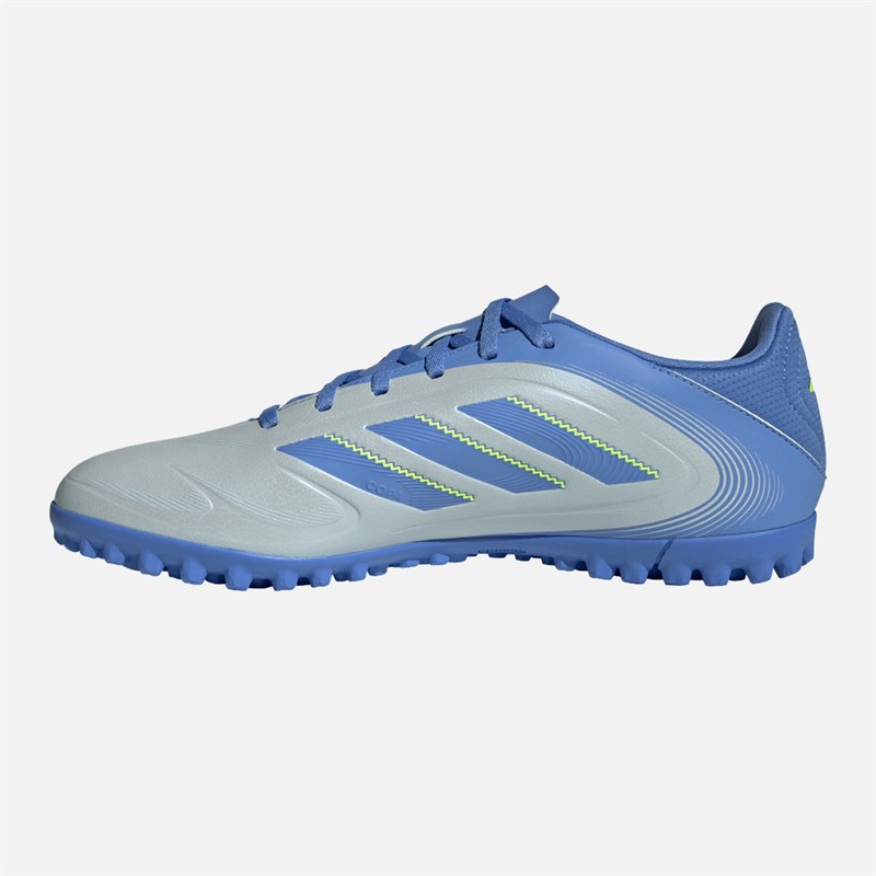 adidas Herren Copa Pure 3 Club TF Kunstrasen Fussballschuhe Halo Blue/Blue Fusion/Lucid Lemon