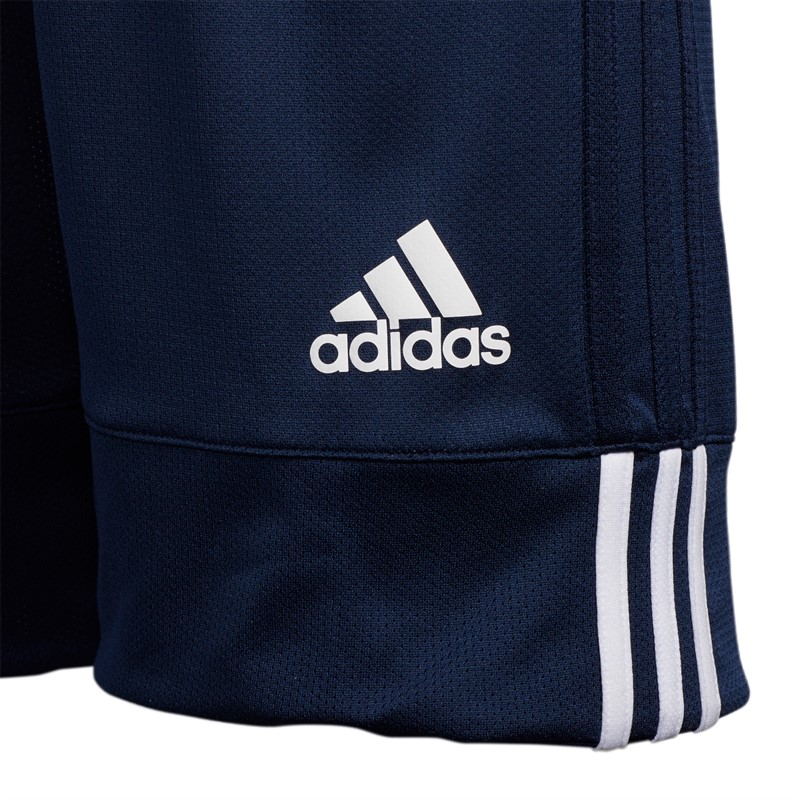adidas 3G Speed dwustronne spodenki do koszykówki dla młodzieży kolor Navy/Biały