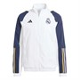 adidas Veste de présentation RMCF Real Madrid Homme 23/24 Blanc