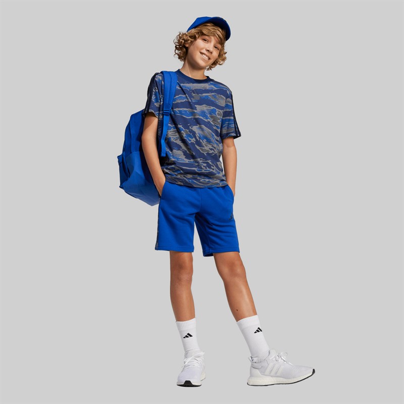 adidas Sezonowe spodenki moro dla dziecka chłopca kolor Royal Blue/Multicolour