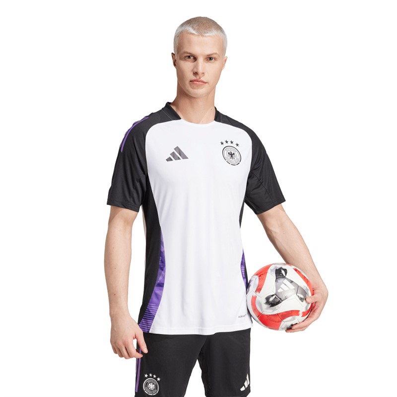 adidas Herren DFB Deutschland Trainings Trikot Weiß