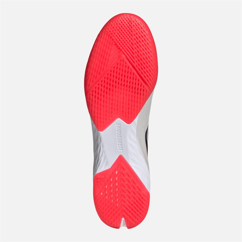 adidas Herren F50 Pro Hallenfußballschuhe Weiß/Schwarz/Solar Yellow