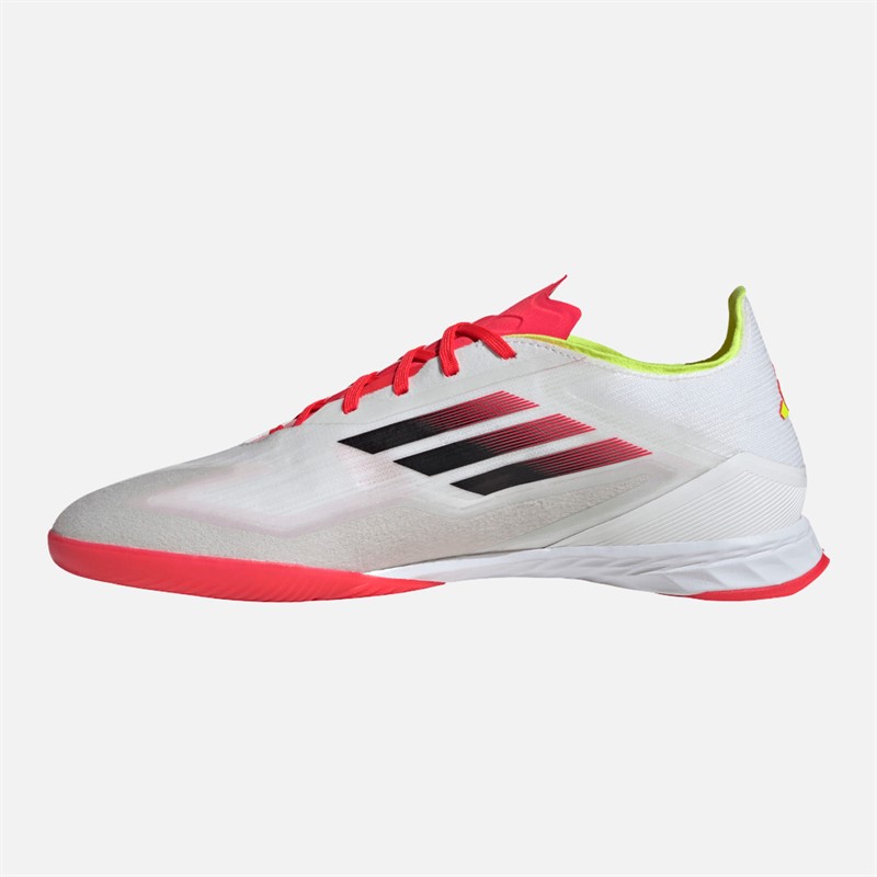 adidas Herren F50 Pro Hallenfußballschuhe Weiß/Schwarz/Solar Yellow