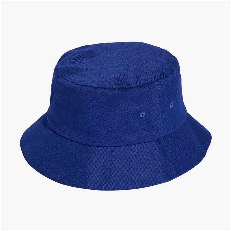 adidas Mens 3-Stripes Bucket Hat Mystery Ink/White