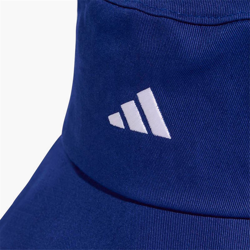 adidas Mens 3-Stripes Bucket Hat Mystery Ink/White