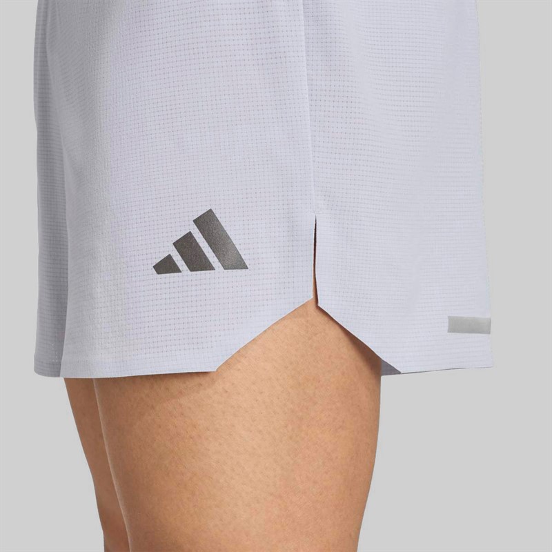 adidas Mens Adi365 Climacool+ Running Shorts Halo Silver