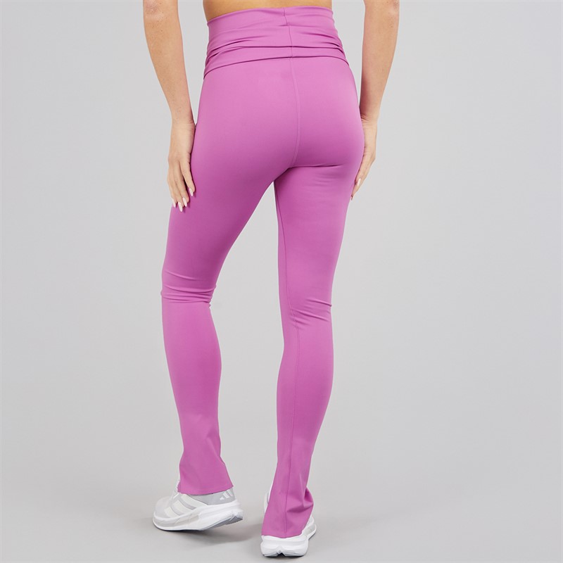 adidas Womens By Stella MacCartney Truestrength Splitcuff Leggings Semi Pulse Lilac