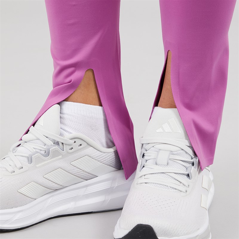 adidas Womens By Stella MacCartney Truestrength Splitcuff Leggings Semi Pulse Lilac